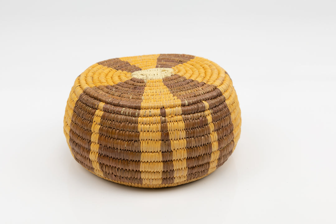 Hand Woven Vintage Basket Made By Indigenous Artisans