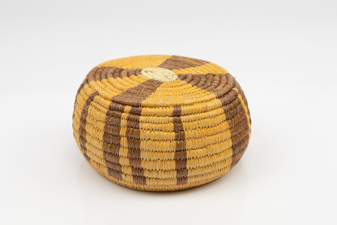 Hand Woven Vintage Basket Made By Indigenous Artisans