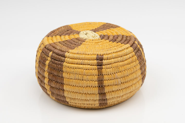 Hand Woven Vintage Basket Made By Indigenous Artisans