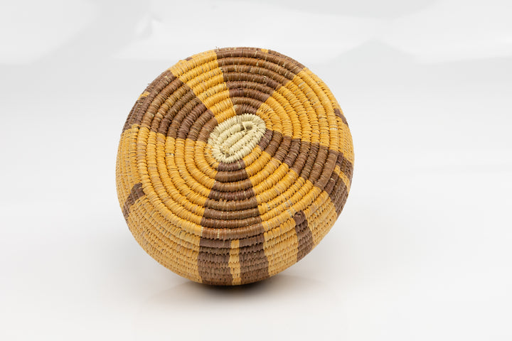 Hand Woven Vintage Basket Made By Indigenous Artisans