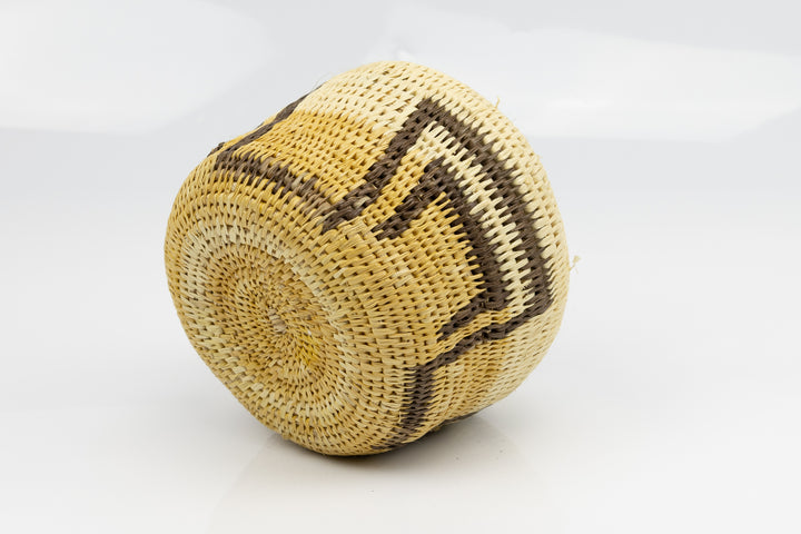Hand Woven Vintage Basket Made By Indigenous Artisans