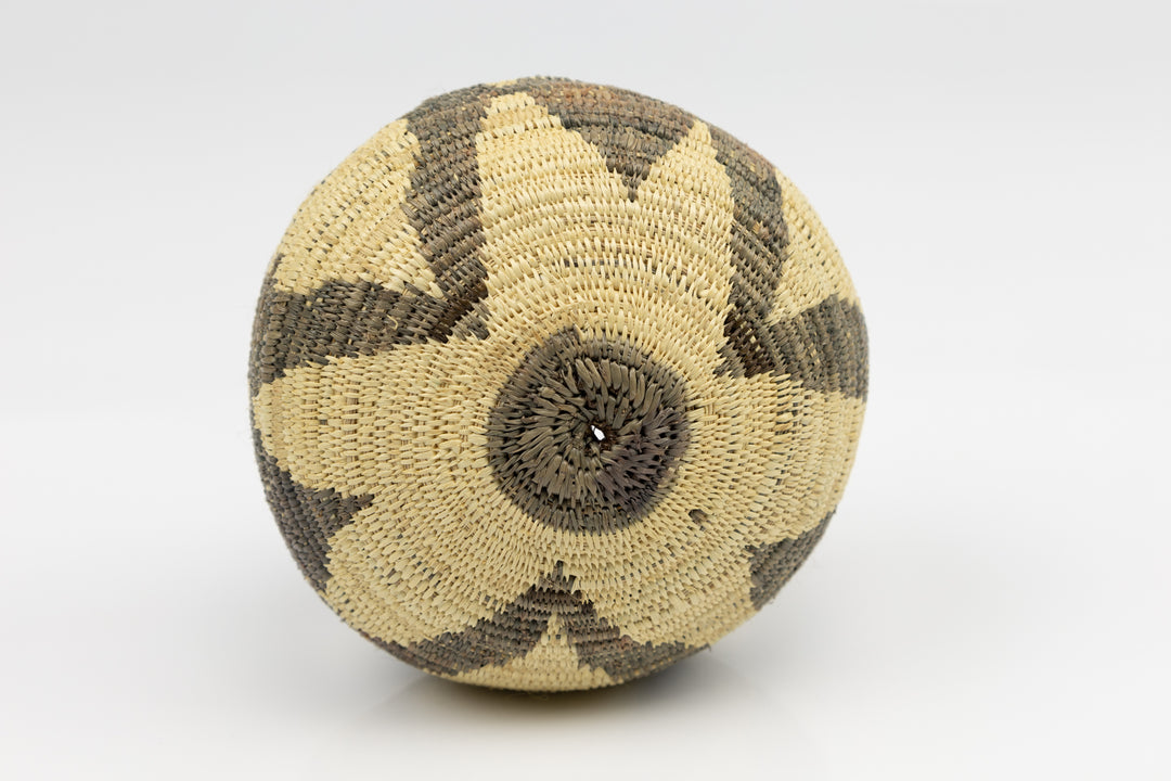 Hand Woven Vintage Basket Made By Indigenous Artisans