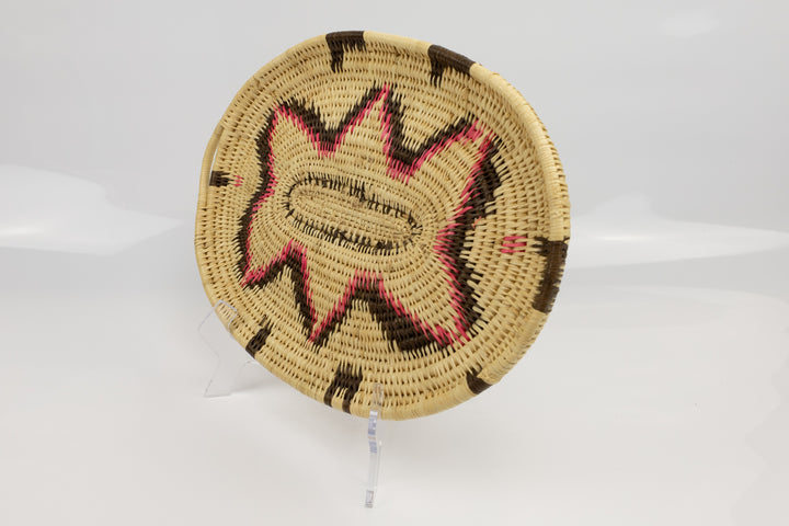 Hand Woven Vintage Plate Basket Made By Indigenous Artisans