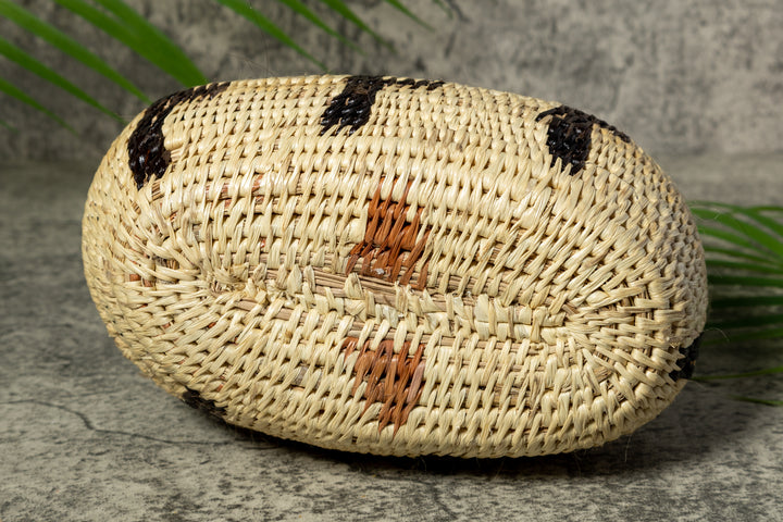 Rainforest Oval Vintage Basket