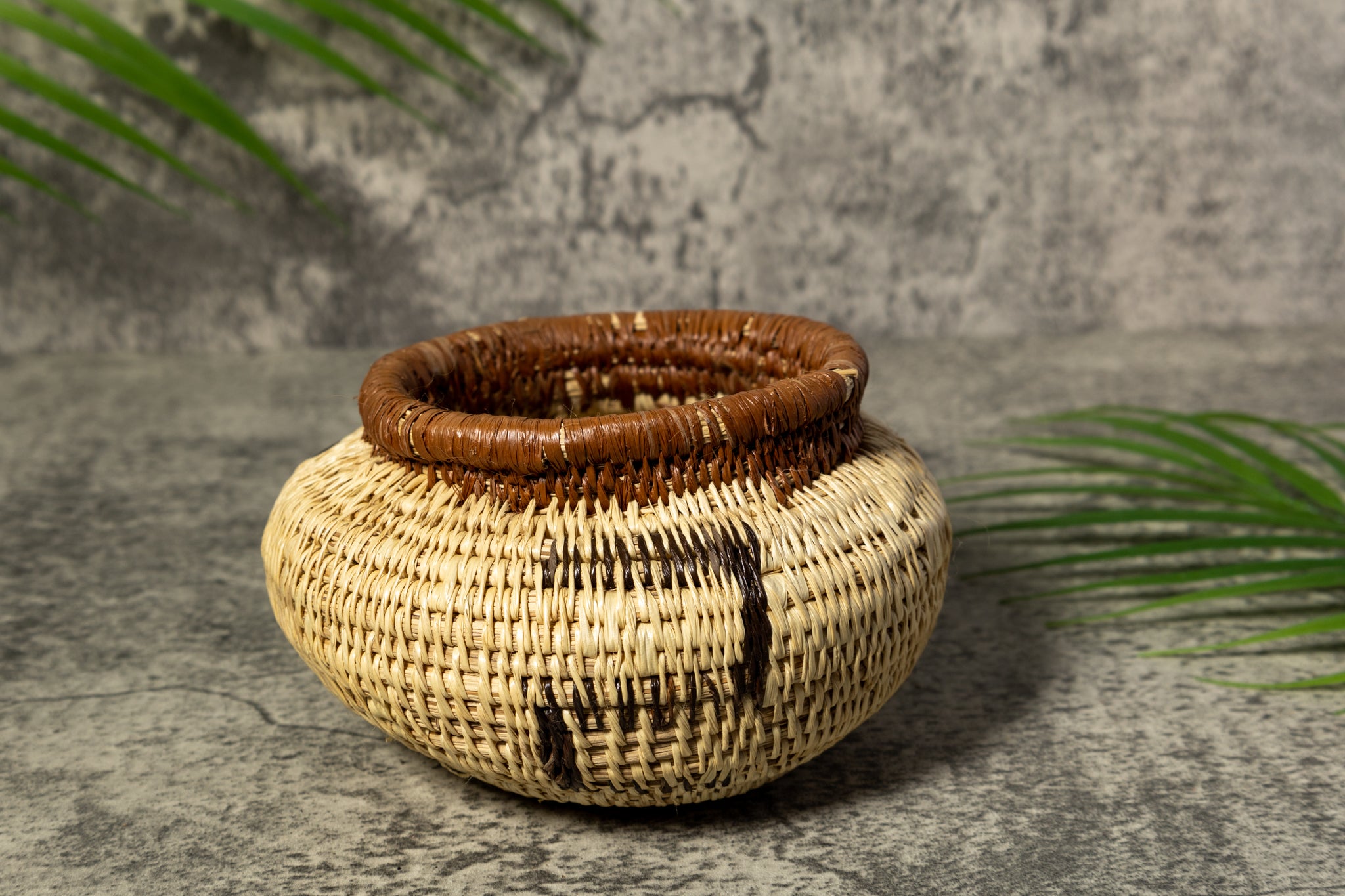 Rainforest Vintage Basket