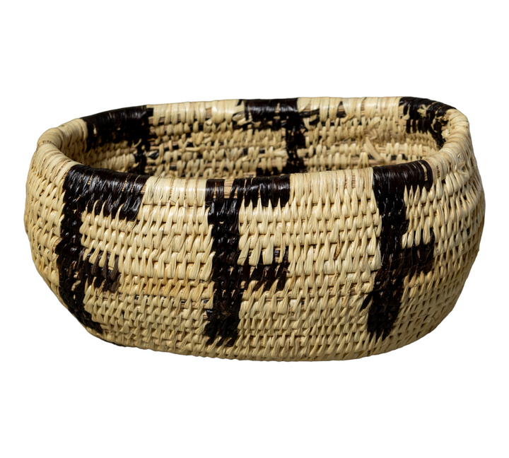 Rainforest Oval Vintage Basket