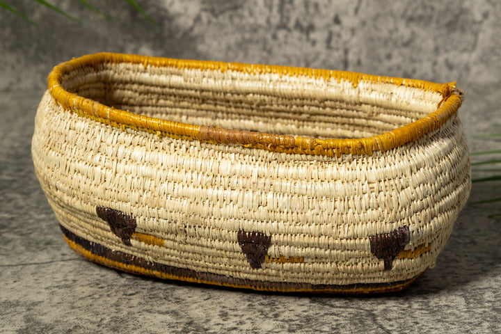 Oval Rainforest Vintage Basket