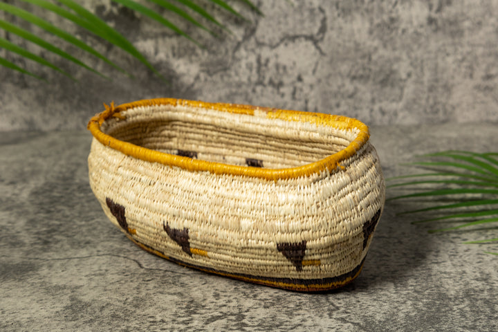 Oval Rainforest Vintage Basket