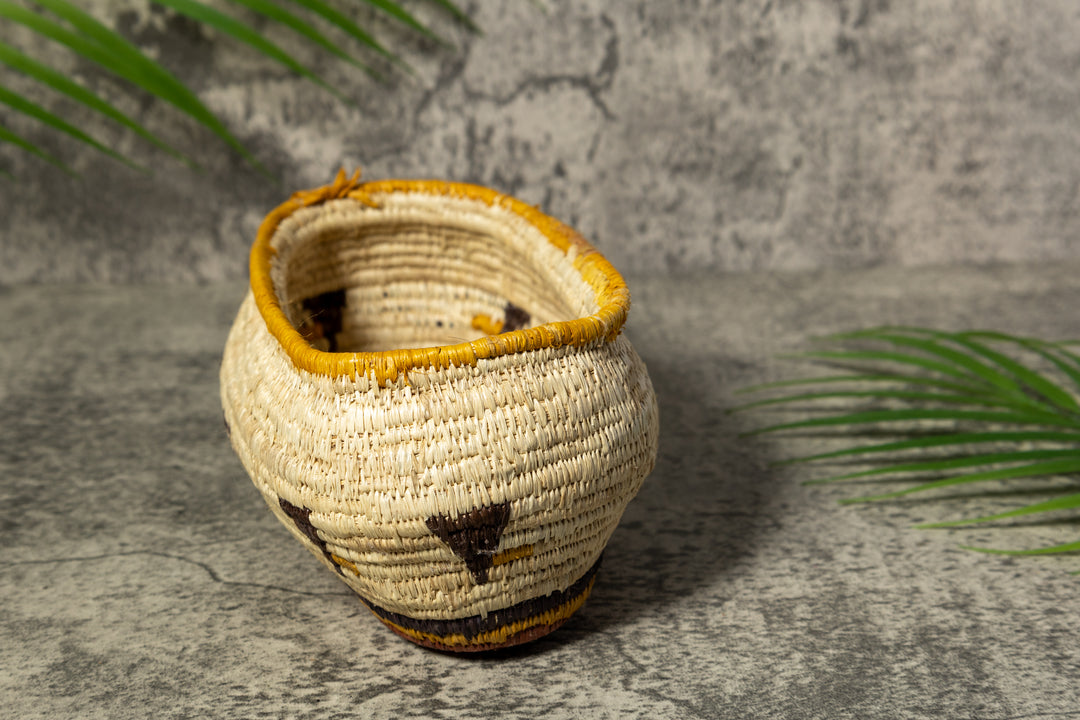 Oval Rainforest Vintage Basket