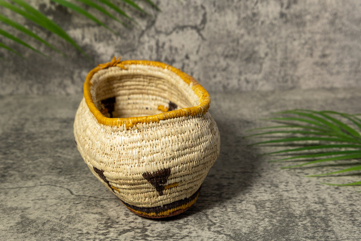 Oval Rainforest Vintage Basket