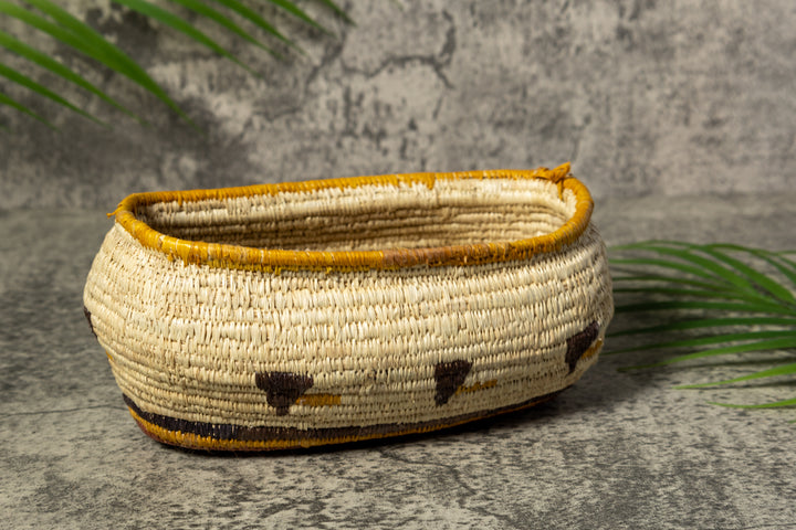 Oval Rainforest Vintage Basket