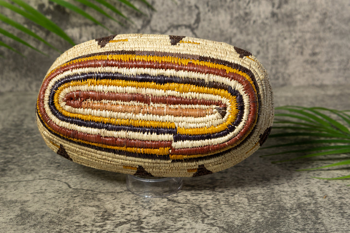 Oval Rainforest Vintage Basket