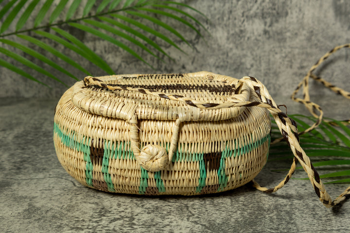 Oval Vintage Hanging Basket