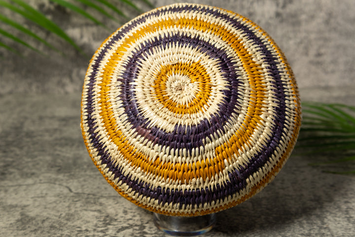Gold and Black Rainforest Vintage Basket