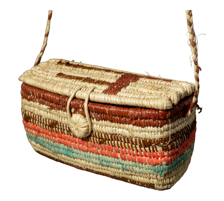Rectangular Vintage Hanging Basket