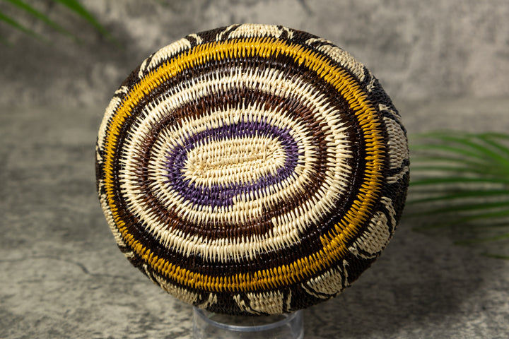 Bold Feather Rainforest Vintage Basket