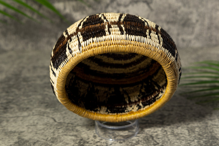 Bold Feather Rainforest Vintage Basket