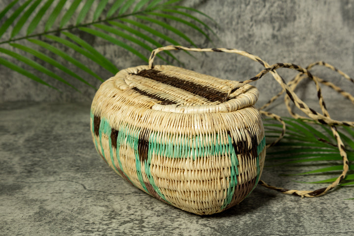Oval Vintage Hanging Basket