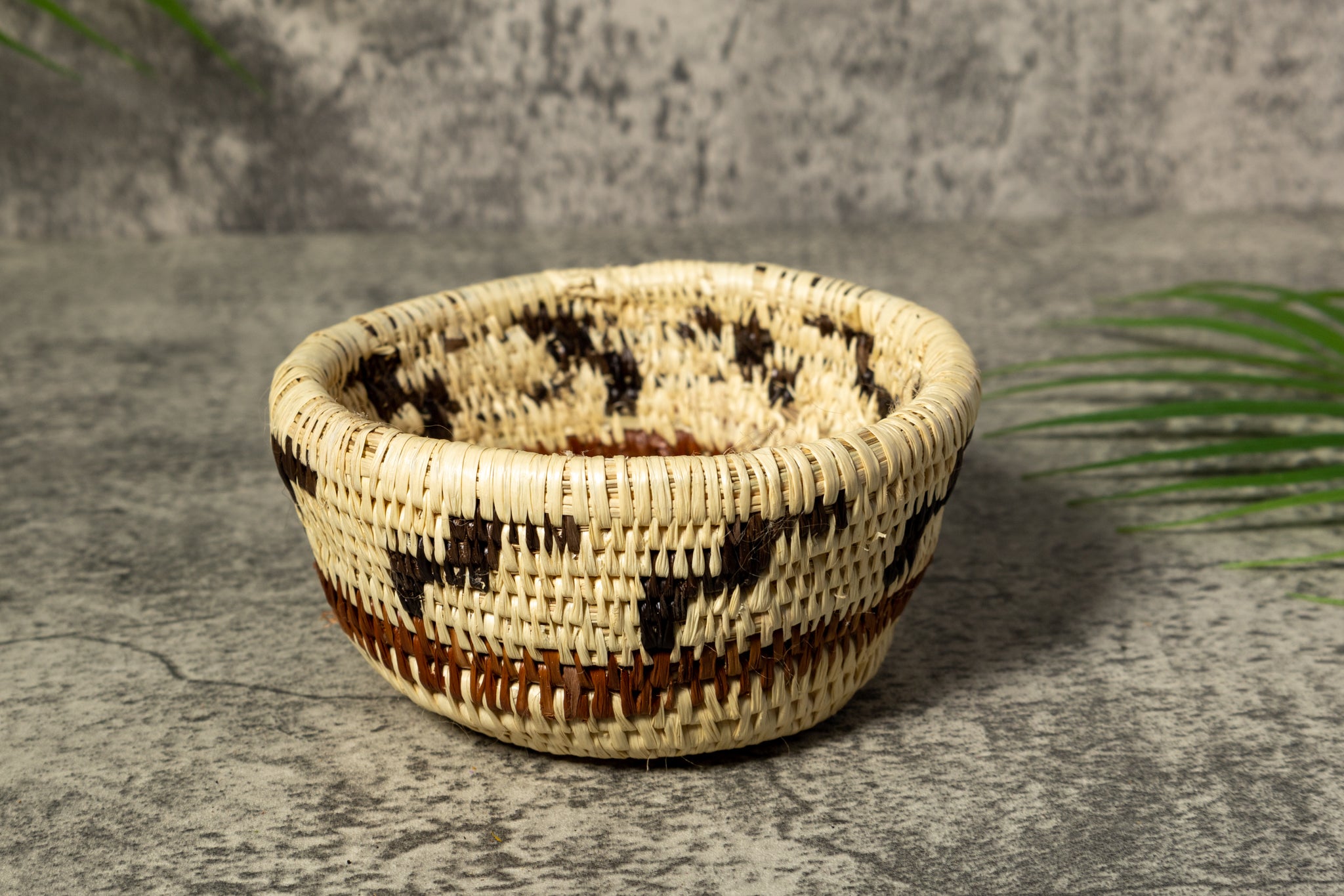 classic Indian Design Rainforest Vintage Basket