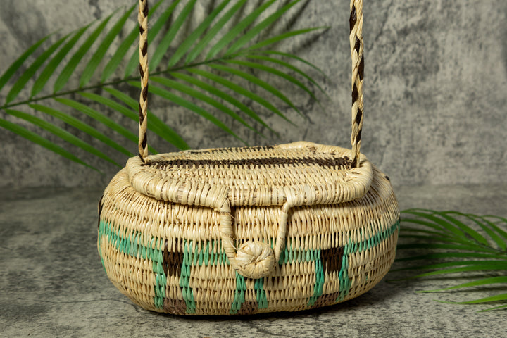 Oval Vintage Hanging Basket