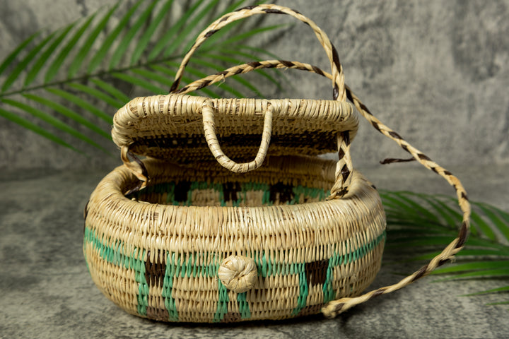 Oval Vintage Hanging Basket