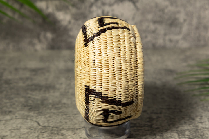 Black and White Rainforest Vintage Basket