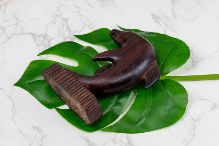 Sailfish Figurine, Wood Carving