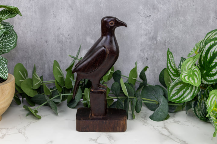 Jungle Bird Wood Carving