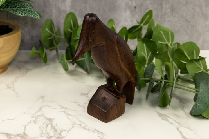 Jungle Woodpecker Wood Carving