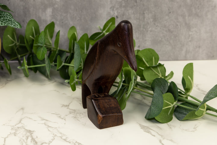 Jungle Woodpecker Wood Carving