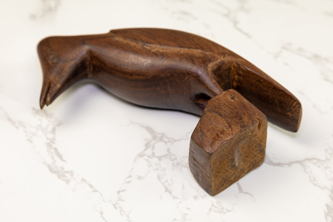 Jungle Woodpecker Wood Carving