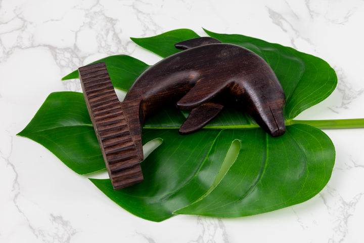 Sailfish Figurine, Wood Carving