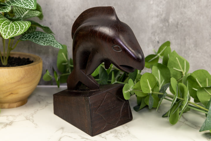 Golden Dorado Wood Carving