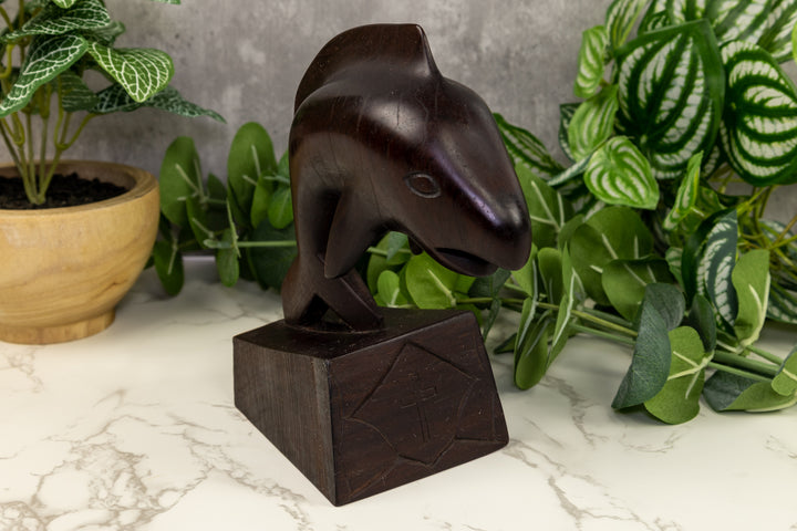 Golden Dorado Wood Carving