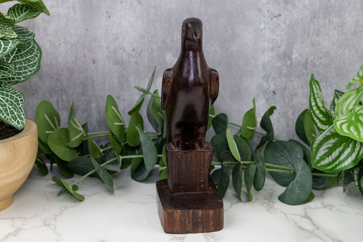 Jungle Bird Wood Carving