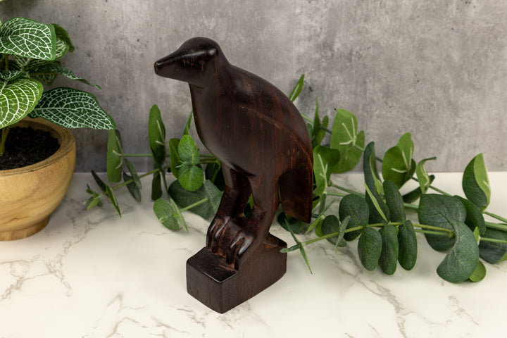 Jungle Bird Wood Carving