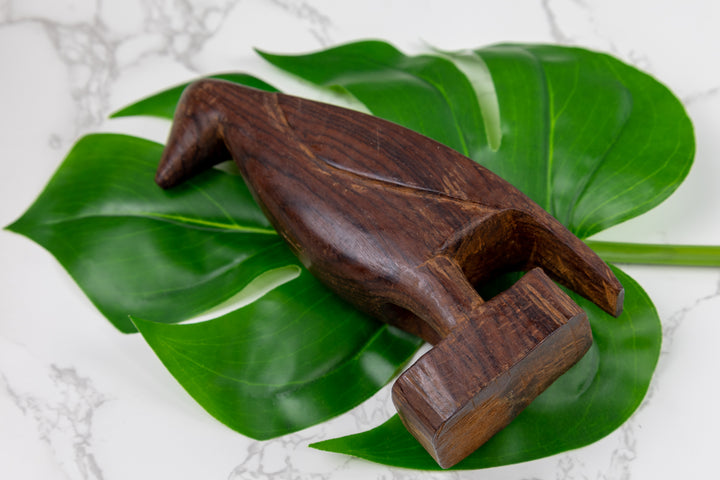 Bird Figurine, Wood Carving