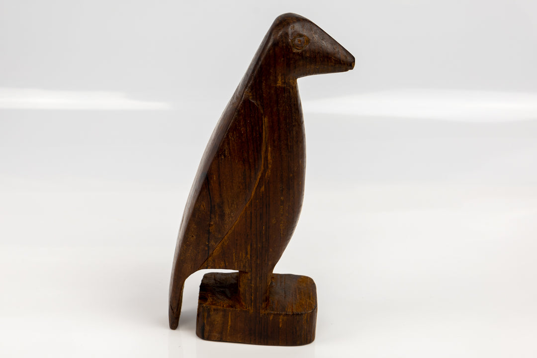 Bird Figurine, Wood Carving