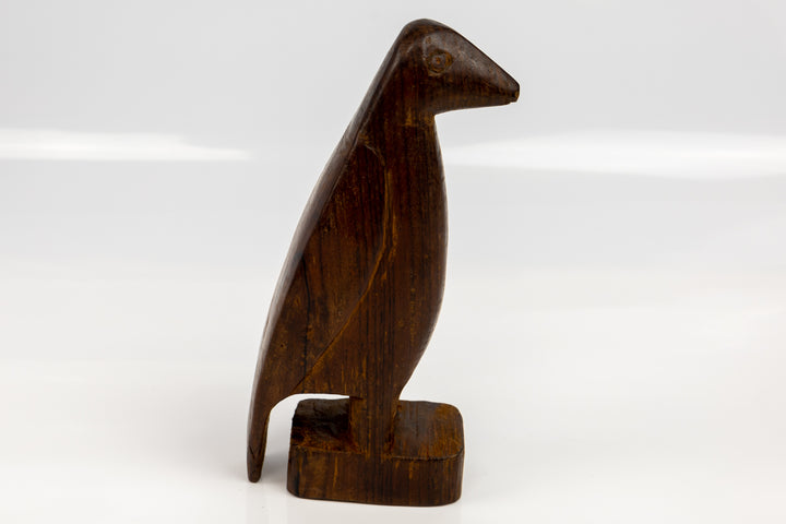 Bird Figurine, Wood Carving