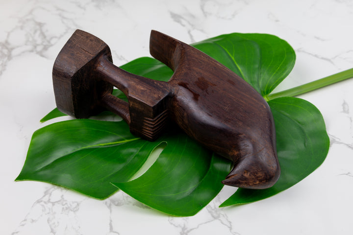 Jungle Bird Figurine, Wood Carving