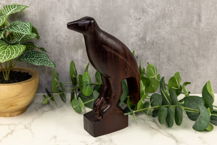 Jungle Bird Wood Carving