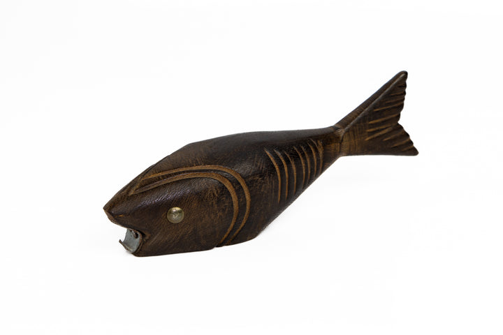 Fish Bottle Opener Wood Carving
