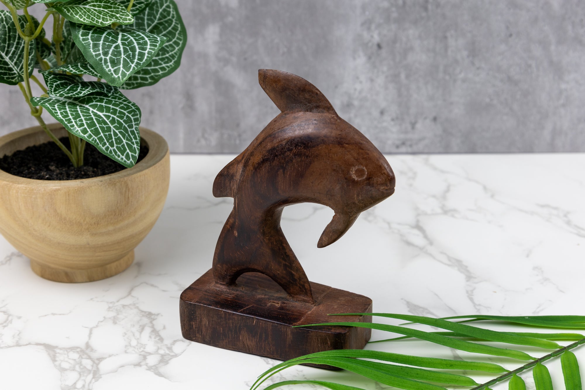 Fish Figurine, Wood Carving