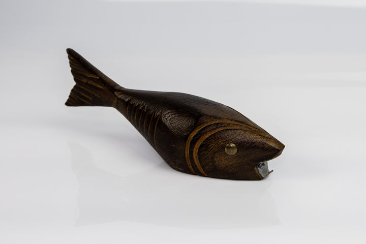 Fish Bottle Opener Wood Carving