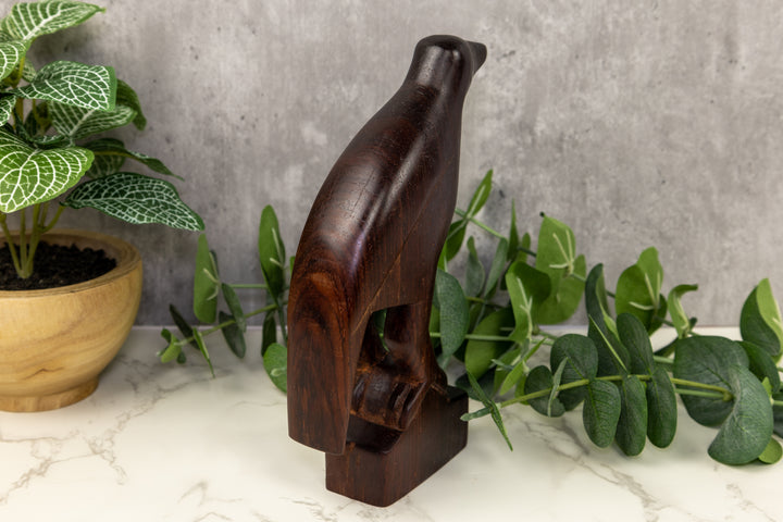 Jungle Bird Wood Carving