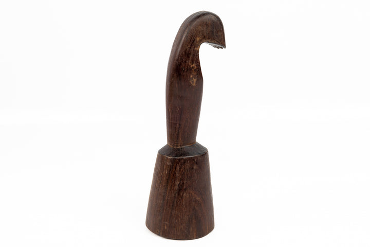 Grain Masher Figurine, Wood Carving
