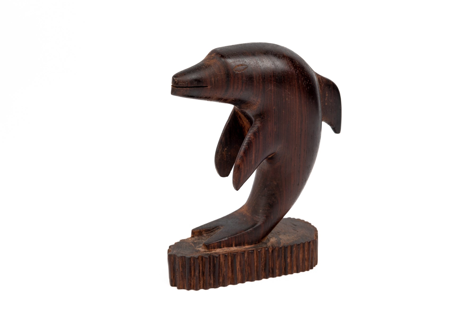 Sailfish Figurine, Wood Carving