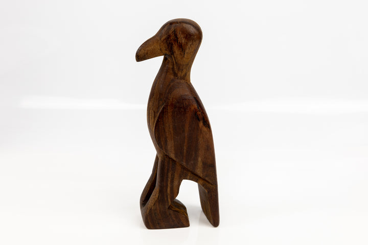 Jungle Bird Figurine, Wood Carving