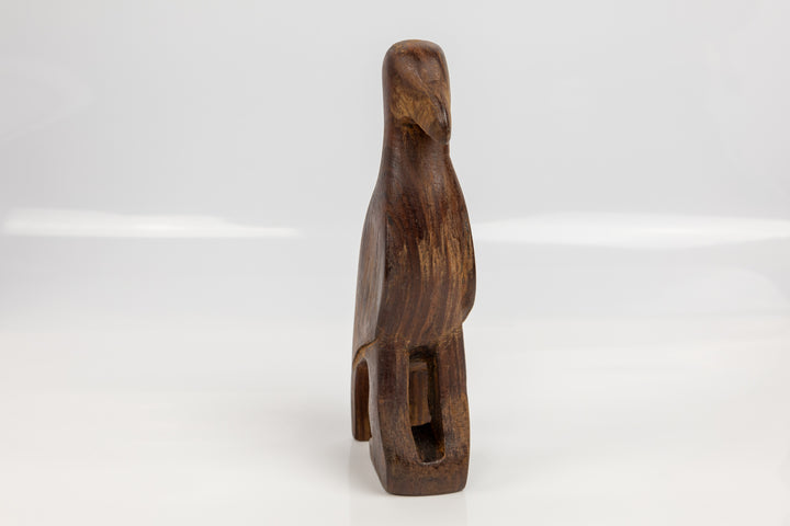 Jungle Bird Figurine, Wood Carving