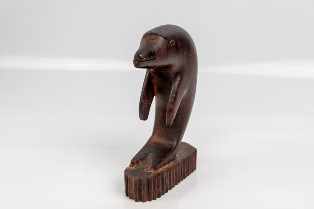 Sailfish Figurine, Wood Carving